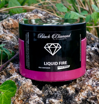 Liquid Fire Red-Blue Mica Powder - 51g