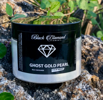 Black Diamond Pigment Mica Powder - Ghost Gold Pearl - 51g