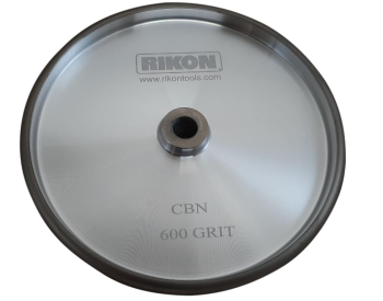 Rikon Pro CBN Grinding Wheel 8 inch x 1.5 inch wide 600 Grit 5/8 inch Arbor