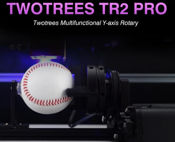 Two Trees TR2 Pro Rotary Roller for TTS-20 Pro Laser Engraver