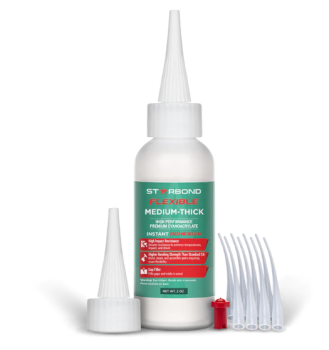 Starbond Flexible Heavy Medium Thick CA Glue 2 oz | Cyanoacrylate