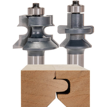 Tongue and Groove Flooring Router Bits 2 pc Set | MLCS