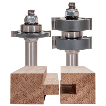 Tongue and Groove Router Bits 2 pc Set | MLCS