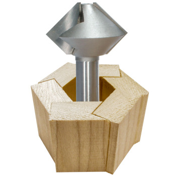 Birds Mouth Multi-Sided Glue Joint Router Bits for 6 or 12 Sides | MLCS