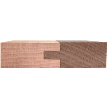 1/2" Tongue & Groove Router Bits Set - Mission Profile for Stock 1/2" - 3/4" | MLCS TRIPLE FLUTE