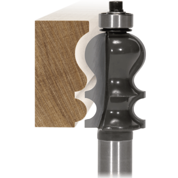 Architectural Molding Router Bits 1-3/8" CH x 1/2" shank | MLCS