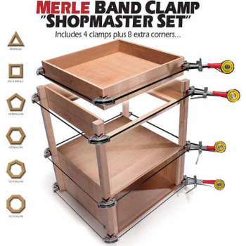 Merle Band Clamps ShopMaster 6 pc Set | MLCS