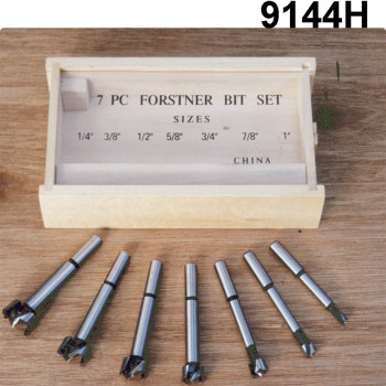 Forstner Bit Set - 7 pc - 1/4 to 1 inch