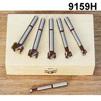 Small Forstner Bit Set - 6 pc - 5/16 to 15/16 inch