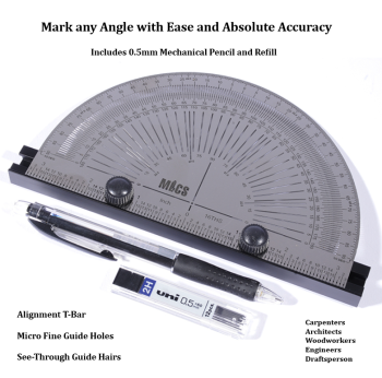 Precision Marking Protractor Set