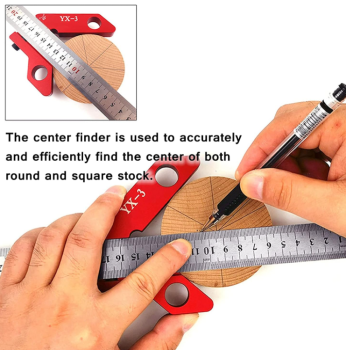 Round Stock Center Finder and 45/90 Degree Angle Line Scriber