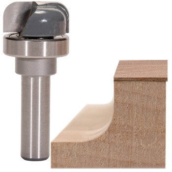Bowl Router Bits with Bearing 3/4" LD x 1/4" shank | MLCS