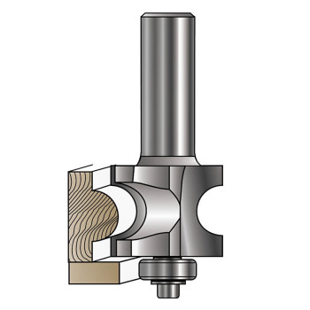 Bull Nose Router Bits with Bottom Bearing | MLCS