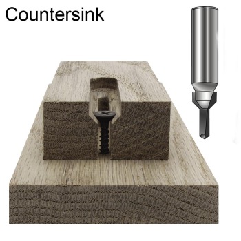 Countersink Screw Slot Router Bits x 1/2" shank | MLCS