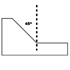 Raised Panel Router Bits - 45° Shaker Bevel Profile | EAGLE AMERICA