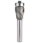 Helical Flush Trim Spiral Compression Router Bits with Bottom Bearing | Solid Carbide | EAGLE AMERICA