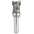 Helical Pattern Spiral Compression Router Bits with Top Bearing | Solid Carbide | EAGLE AMERICA