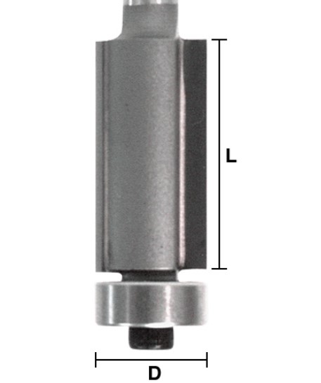 1/2" Flush Trim Router Bits 1-1/2" CL x 1/4" shank | EAGLE AMERICA