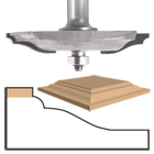 Ogee Raised Panel Router Bits with Bead (2-Wing) | EAGLE AMERICA