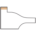 Ogee Raised Panel Router Bits with Back Cutter (3-Wing) | EAGLE AMERICA