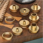 Router Template Guides 9 pc Set - Brass | MLCS