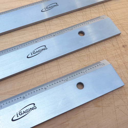 36 iGaging Precision Straight Edge with Ruler 