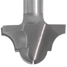 Plunge Cove & Bead 1/8"R X 1/4" Shk