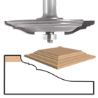 Ogee Raised Panel Router Bits (2-Wing) | EAGLE AMERICA