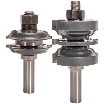 Rail and Stile Router Bits for Entry, Interior and Exterior Doors | MLCS