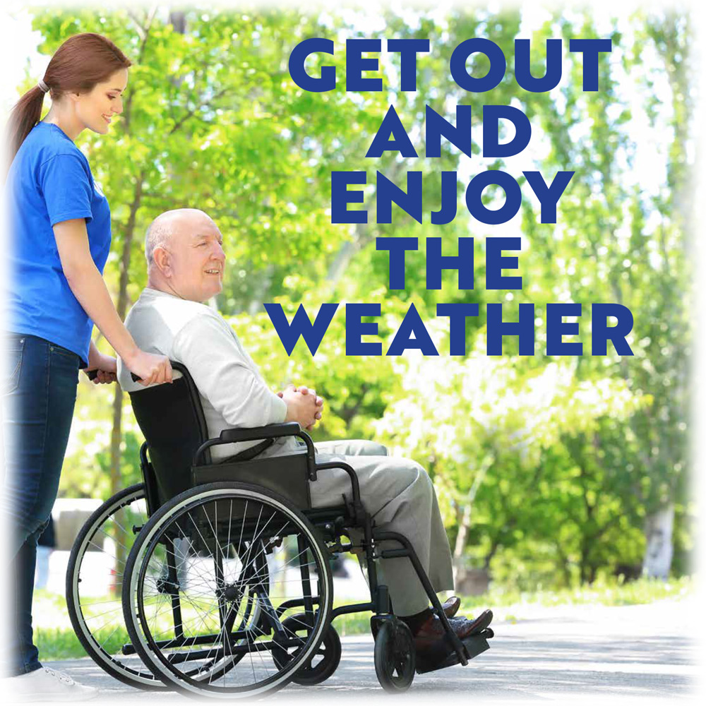 Mobility: Get out and enjoy the weather
