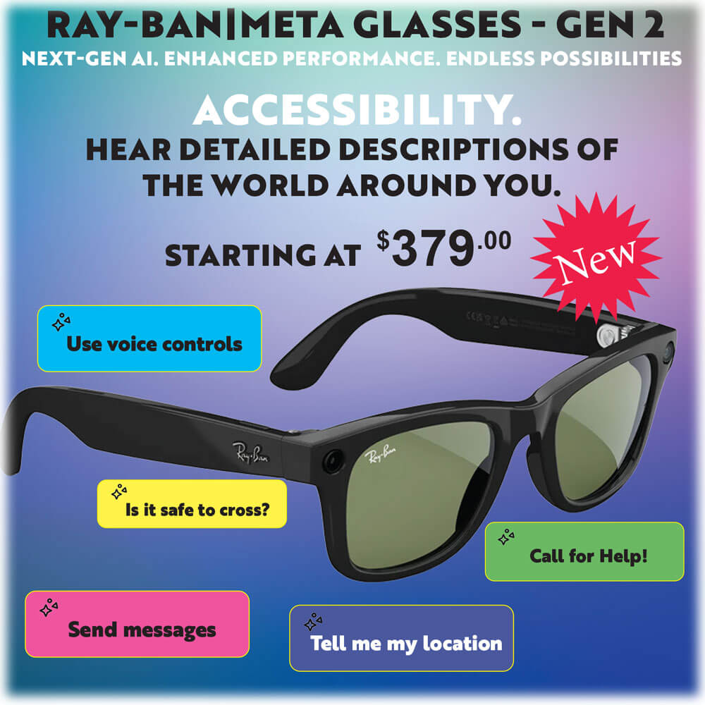 Ray-Ben Meta Smart glasses Gen 2. Starting at $379