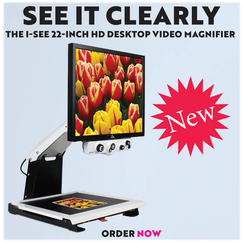 I-SEE 22 inch hd desktop video Mag