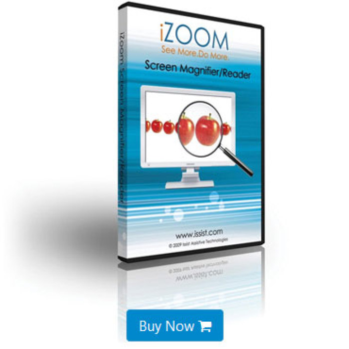 iZoom Screen Magnifier & Reader