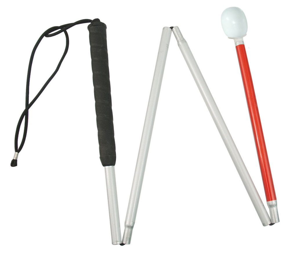 Europa Folding Cane with Reizen Marshmallow Hook Tip- 56-in.