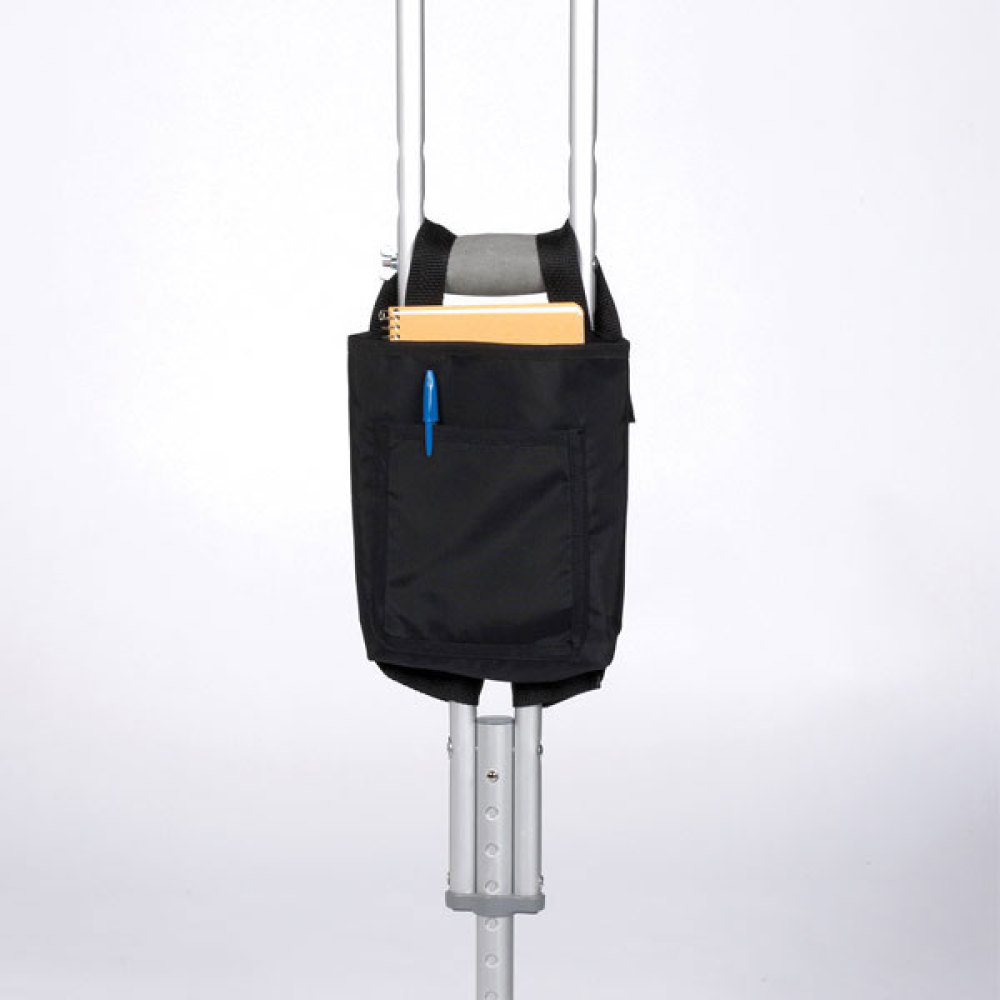Crutch Bag- Black Nylon