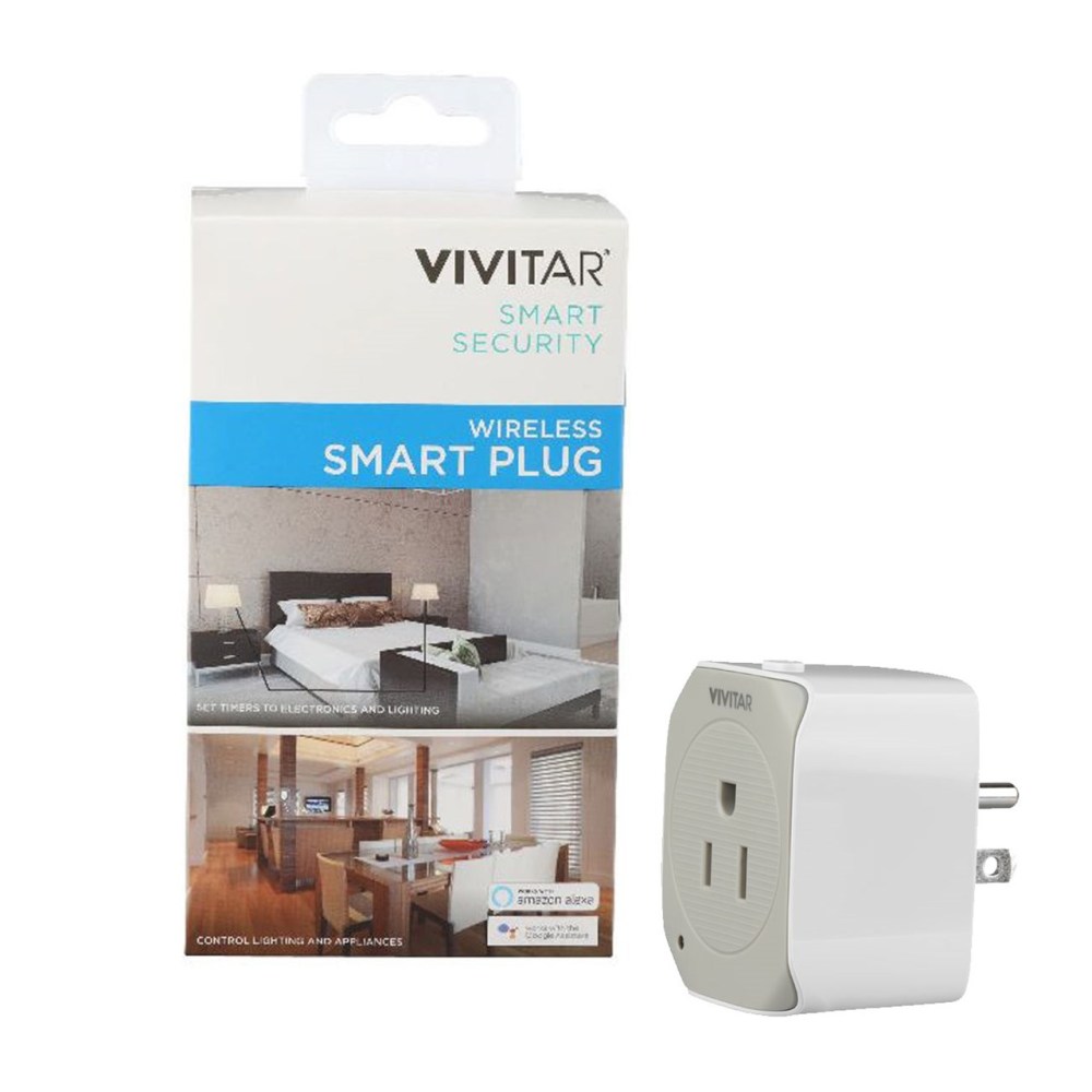 Vivitar Wi-Fi Smart Plug with Timers