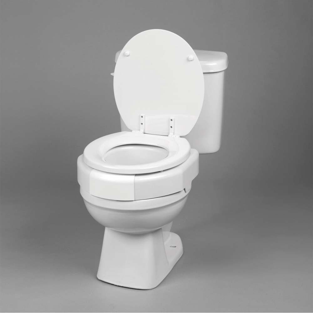 Secure-Bolt Elevated Toilet Seat