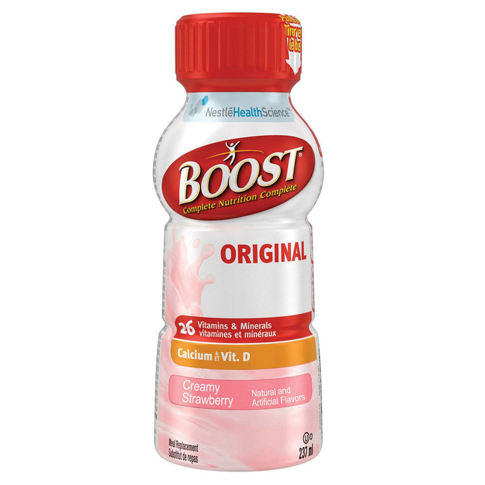 BOOST Nutritional Energy Drink- Strawberry- Case of 24