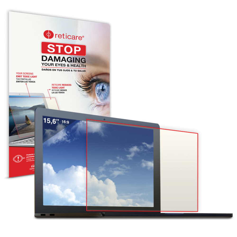 Reticare Laptop 15.6-inch Eye+Screen Blue Light Protector