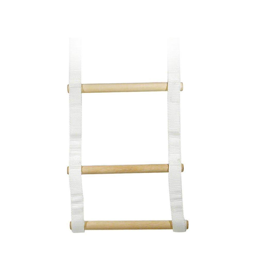 Bed Ladder with Acrylic Rungs- 48-in.