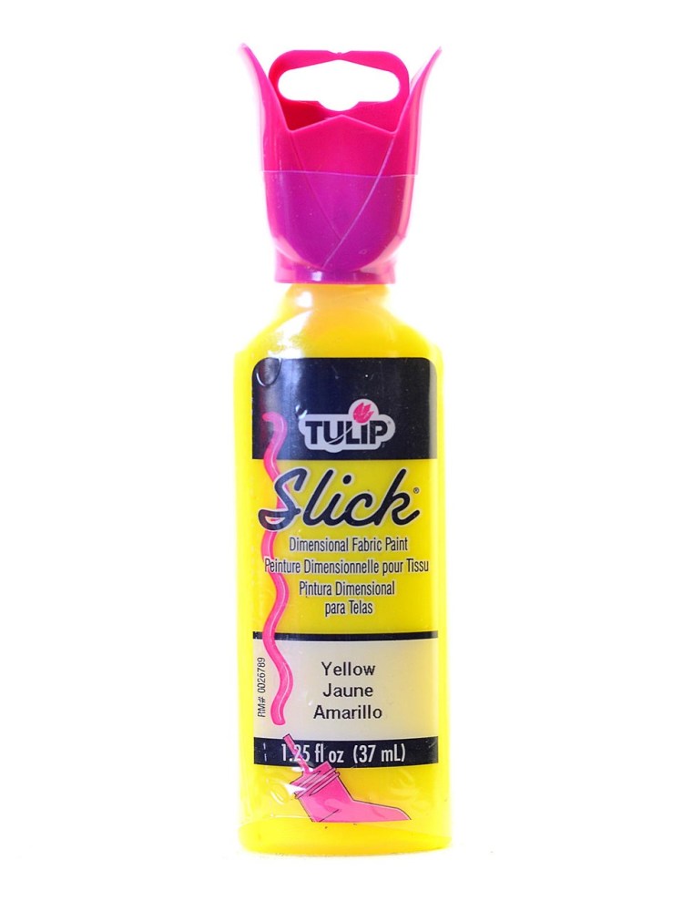 Tulip 3D Slick Primary Yellow Paint Tactile Marking