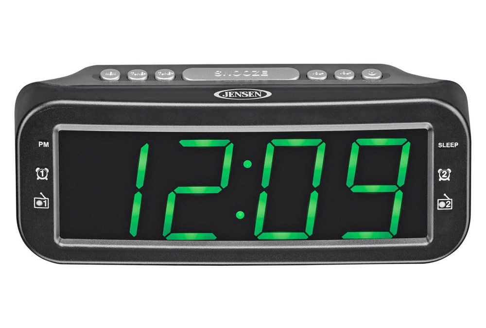 Digital AM-FM Dual Alarm Clock Radio