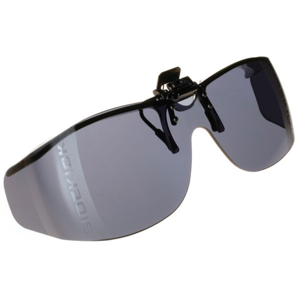 Cocoons Low Vision Sidekick M Flip-Up Sunglasses- Smoke