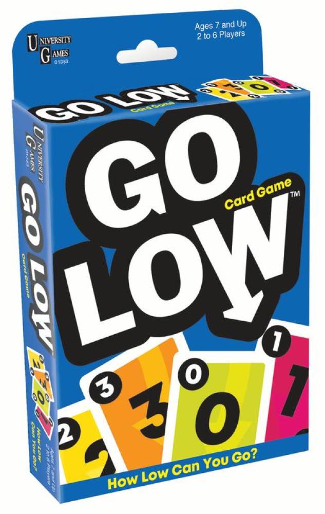 Go Low Braille Card Game