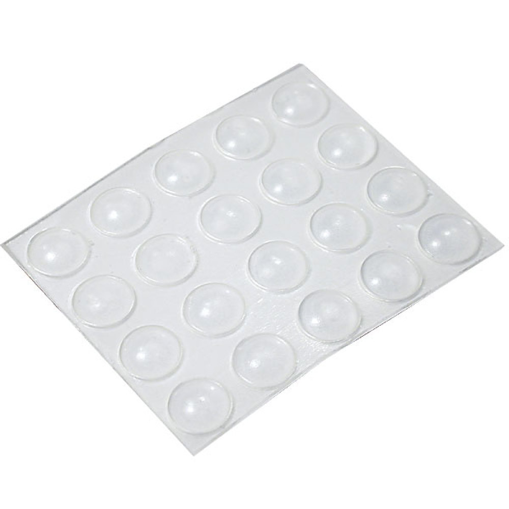 Bump Dots - Large Clear -Round  - 35 per package