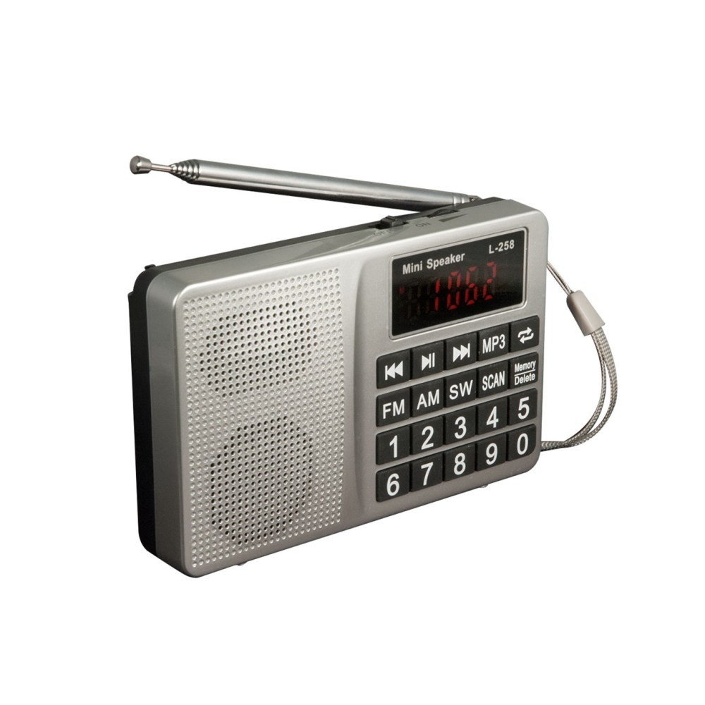 EZ FM AM SW Multiband Radio MP3 Speaker