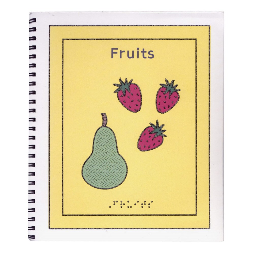 Childrens Braille Book - Fruits