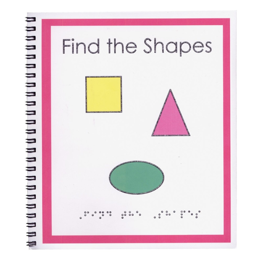 Childrens Braille Book- Find the Shapes