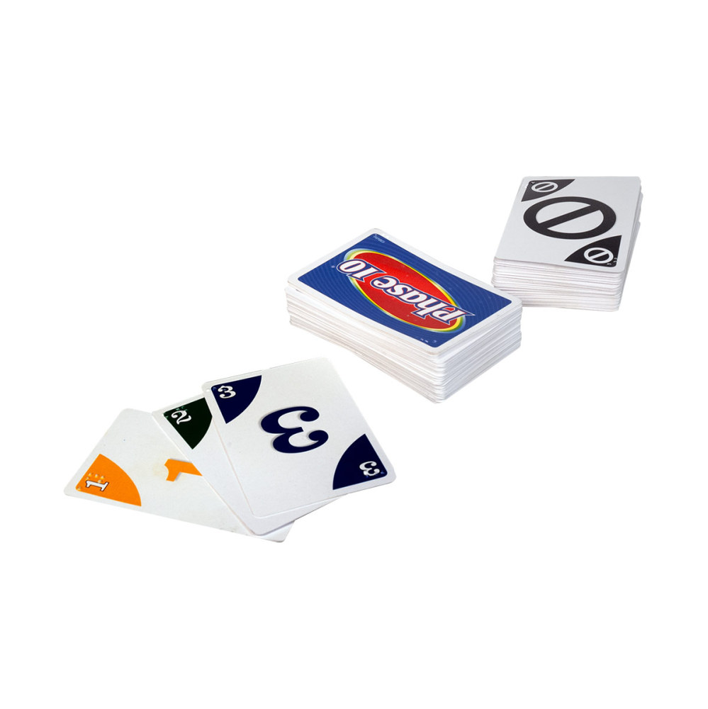 Reizen Braille Phase 10 Card Game for the Blind and Low Vision