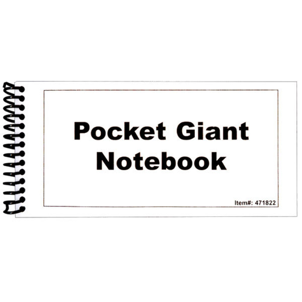 Pocket Notebook - 10 Pack